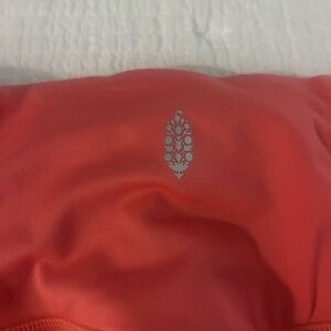 FREE PEOPLE coral leggings